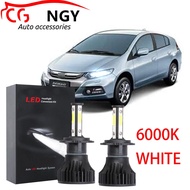 6000K white LED Headlight Bulbs TE 12V (40w) set of 2 for Honda Insight 2009-2014