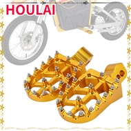 HOULAI Dirt Bike Foot Pegs, Durable CNC|Footpegs Rest,  Rest Pedal Pedal CNC for MX 650 500 MX650 MX