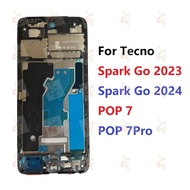 LCD Front frame for Tecno Spark Go 2023 2024 Pop 7 Pro BF7 BF7n BF7h BF6