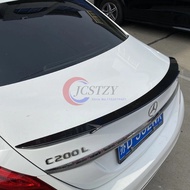 For Mercedes-Benz W205 spoiler 2015-2021 Class C180 C200L C63 spoiler ABS primer color car rear spoi