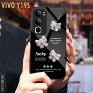 Softcase Glossy Glass Case VivoY19S Terbaru 2024 Soft Case Vivo Y19S Glass case Vivo Y19S 2024