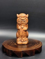 早期金門風獅爺 - 陶瓷風獅爺#02（古董/老件/老物/收藏/擺飾/雕塑/藝術/藝品/陶藝）
