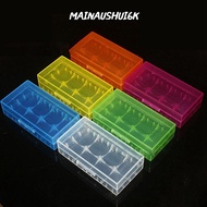 MAINAUSHUI6K Battery , 4 AA AA Plastic 18650 Battery Box, High Quality Portable Anti-slip Coloful Ba