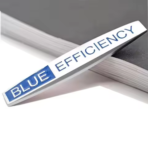2pcs Blue Efficiency Fender Side Sticker Emblem for TEC HYBRID Benz W203 W204 W211 W210 W124 CLA GLA