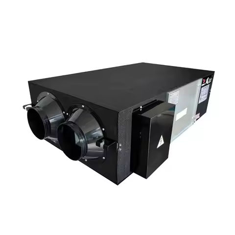 Energy Reclaim Ventilation Fresh Air Recuperator Filtration System Erv With Dc Motor