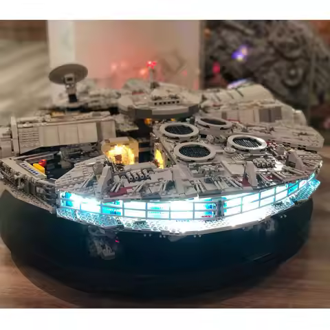 Led Lighting Kit For LEGO 75192 Millennium Falcon 05132 building block bricks (only light no model)