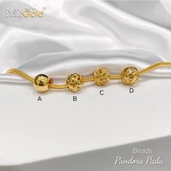 Beads Bunga Pandora Emas 916