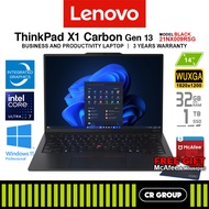 [Free McAfee]Lenovo ThinkPad X1 Carbon G13 Aura - Ultra 7 255U - Intel Graphics -32GB RAM-1TB SSD (3