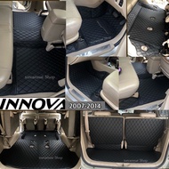 6d-7d Car Mats Toyota Innova 2007-2014 Model (Selected Materials To Add A Variety Of Colors)