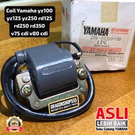 COIL YAMAHA YZ100 YZ125 YZ250 RD125 RD250 RD350 V75 CDI V80 CDI ORIGINAL NOS JAPAN 296-82310-30