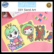 Kids DIY Sand Art 5 pieces Craft Art Painting Art Craft DIY Kids Activity DIY Craft Mainan Seni Pasi