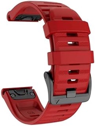 GANYUU 26 22mm Quickfit Watchband Strap For Garmin Fenix 6 6 Pro Silicone Easyfit Wrist Strap For Fenix 6X 5X 5X Plus 3 3HR Watch