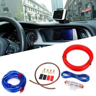 Car AMP Wiring Kit Speaker Audio Wire Subwoofer Sub RCA Amplifier Cable AGU FUSE Audio Subwoofer Sub
