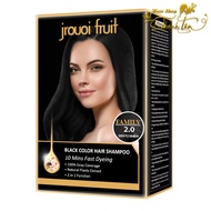 Combo box of 8 packs of Jrouoi Fruit Black Color Hair Shampoo 8x30ml [TT 2025]