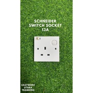 SCHNEIDER SWITCH 13A/SWITCH SOCKET 13A/SWITCH 3PIN/SOCKET 3PIN