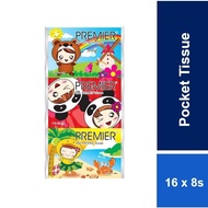Premier Pocket Tissue 8s x 16