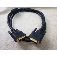 2-lead DVI cable 1.5m long - DVI to DVI cable