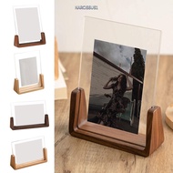 NARCISSUS13A0E Photo Frame, Acrylic Transparent Wood Pictures Frame, Creative /Beech U Shape  Photo 