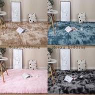 1m6x2m Fluffy Carpet for Room Decoration, Bedroom Living Room Floor Covering - Product Sample Photog