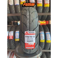KENDA K6009 TUBELESS OUTER TIRE 110/70-12 | 120/70-12 | 130/80-12