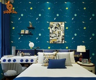 COD- Wallpaper Stiker Dinding Motif Dan Karakter Premium Quality Salur murah wallstiker/dindingstike