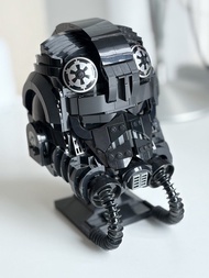 LEGO 75274 Star Wars Imperial TIE Fighter Pilot Helmet modified 星際大戰