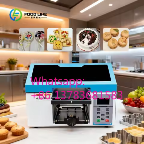 Best Sale Cake New Arrival Edible Macaron Cookie Machine Food Printer A4 Edible Inks Food Printer Ma