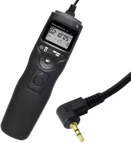 LCD Timer Shutter Release Remote Control Timer Remote Cord for Canon 1200D 1100D 60Da SX60 HS G1X II