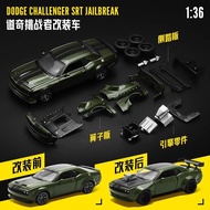 CCA MSZ 1:36 Dodge Challenger Diecast Xe Ô Tô Mô Hình Kim Loại Xe Thể Thao Bản Sao Cho Trẻ Em Và Bé