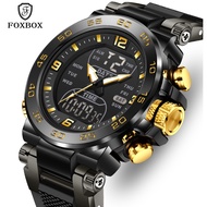 FOXBOX 0093 Men's Digital Watch Stylish Versatile Sports Watch Cool Gift
