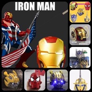 Ironman/大黃蜂🐝/蜘蛛俠🕸️/ 擎天柱 便攜式迷你藍牙無線喇叭🎶