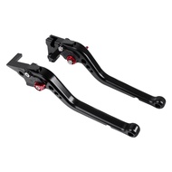 Halloween Motorcycle CNC Adjustable Folding Brake Clutch Levers Extendable Handle Bar Hand Grip For