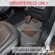 Toyota Sienta (Hybrid) (XP210) (2022 - Present) (3rd Generation) Basic Drips™ Car Mats / Carpet / Floor Mat / Carmat