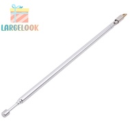 [largelookS] Replacement 60cm FM Antenna Radio Portable 6 Sections TV Antenna Telescopic Rotatable Antenna Aerial for Radio TV [new]