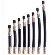 Car Air Pump Joint Car Vacuum Tire Rubber Valve Extension Tube Bicycle Inflation Extension Tube