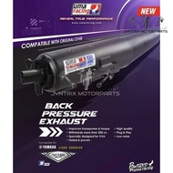 EXHAUST UMA RACING BACK PRESSURE (28MM X 32MM) FOR LC135 LCV8 Y15 Y16 RS150 RSX150 STANDARD CUTTING