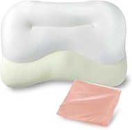 Iris Plaza Space Fit Dream Pillow Premium, Salmon Pink, Hotel Quality, High Resilience and Soft, Con