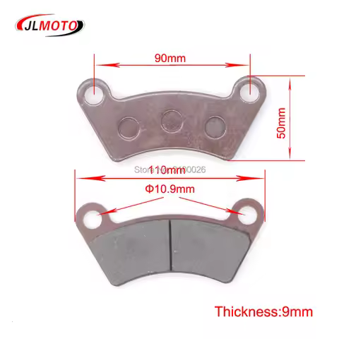 JLMOTO ATV Rear Brake Pads Fit For China ATV Jinling 250cc JLA-21B JLA-923 EEC Quad Bike Go Kart Bug