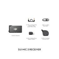 DJI Mic 3 2-Person Compact Wireless Microphone System/Recorder for Camera & Smartphone (DJI Malaysia