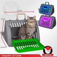 [Shop Malaysia] Cat Collapsible Foldable Carrier | Cat Carrier | Easy Fold Cat Carrier