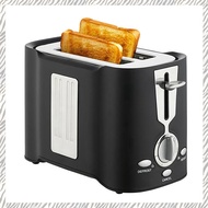 Toaster 2 Extra-Wide Slot 7 Shade Settings Toaster for Bread English Muffin Bagel Crumb Tray Black U
