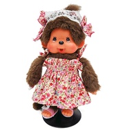 Monchhichi น่ารัก ตุ๊กตาผ้ากํามะหยี่เมืองแฟชั่น เด็กผู้หญิง ของเล่นไม่มีขาตั้ง 18 ซม.universal สําหร
