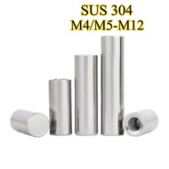 304 stainless steel internal thread cylindrical pin positioning pin internal thread guide post M4/M5