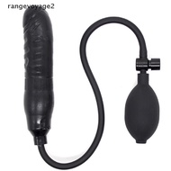[rangevoyage2] Silicone Inflatable Huge Anal Butt Plug Women Vaginal Anal Dilator Sex Toys [sg]