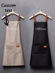 1PC Custom Name Embroidered Apron, Name Apron, Cooking Apron, Cute Apron, Personalized Apron, Apron
