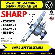 ESX1021 / ESX8521 / ESX9521 / ES919X SHARP Washing Machine Mechanism / Gearbox Mesin Basuh Sharp / S