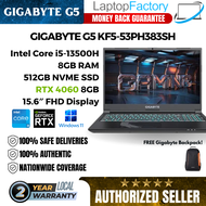 Gigabyte G5 KF5-53PH383SH i5 13500H 8gb ram 512 SSD 15.6" FHD RTX 4060