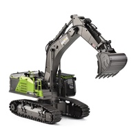 new 1/14 HUINA 1593 RC Excavator Dumper Truck crawler Alloy Tractor Loader 2.4G Radio Controlled Car