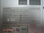台中筆電維修：索尼SONY PCG-5GCP 潑到液體不開機,時開時不開,會自動斷電,畫面變暗,顯卡故障機板維修