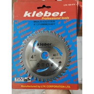 MATA Kleber mutli cutter 4" x 40T TCT TIP SAW Saw For Wood Circular Saw split wood cutting 4" x40T T